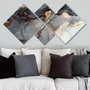 Wallity Conjunto de 4 Cuadros Decorativos de MDF Multicolor
